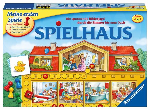 Ravensburger 21424 - Spielhaus - Kinderspielklassiker, spannende Bilderjagd  für … - Bei bücher.de immer portofrei