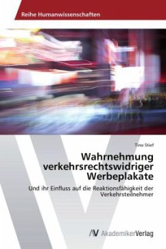 Wahrnehmung verkehrsrechtswidriger Werbeplakate