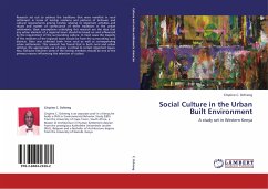 Social Culture in the Urban Built Environment
