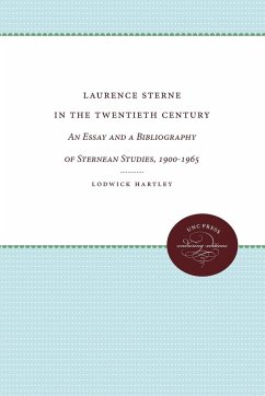 Laurence Sterne in the Twentieth Century - Hartley, Lodwick