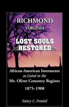 Richmond, Virginia Lost Souls - Frantel, Nancy C.