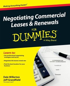 Negotiating Commercial Leases & Renewals for Dummies - Willerton, Dale; Grandfield, Jeff