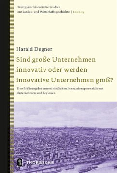 Sind große Unternehmen innovativ oder werden innovative Unternehmen groß? - Degner, Harald