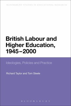 Cover British Labour and Higher Education, 1945 to 2000