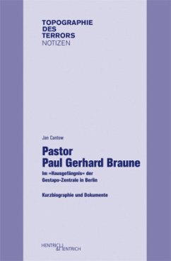 Pastor Paul Gerhard Braune - Cantow, Jan