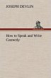 How to Speak and Write Correctly - Bild 1