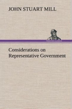 Considerations on Representative Government - Mill, John Stuart