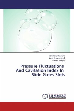 Pressure Fluctuations And Cavitation Index In Slide Gates Slots