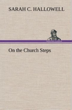 On the Church Steps - Hallowell, Sarah C.