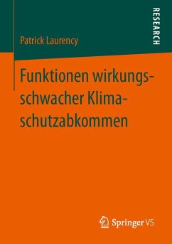 Cover Funktionen wirkungsschwacher Klimaschutzabkommen