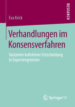 Verhandlungen im Konsensverfahren - Krick, Eva