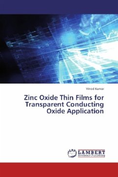 Zinc Oxide Thin Films for Transparent Conducting Oxide Application
