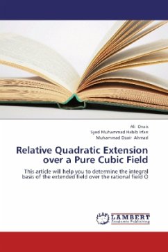 Relative Quadratic Extension over a Pure Cubic Field