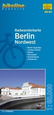 Bikeline Radwanderkarte Berlin Nordwest