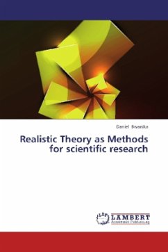 Realistic Theory as Methods for scientific research