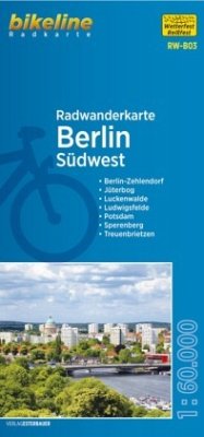 Bikeline Radwanderkarte Berlin Südwest