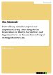 Entwicklung einer Konzeption zur... - Bild 1