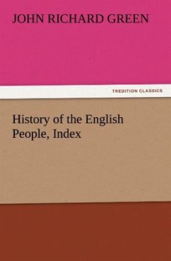 History of the English People, Index - Green, John R.