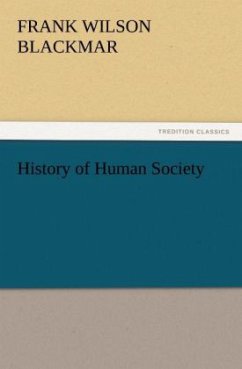 History of Human Society - Blackmar, Frank Wilson