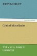 Critical Miscellanies (Vol. 2 of 3)... - Bild 1