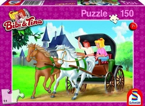 Schmidt Spiele Pferdeträume 150 Puzzleteile Kinderpuzzle Puzzle 1 Spieler 56269 