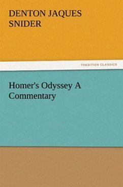 Homer's Odyssey A Commentary - Snider, Denton Jaques