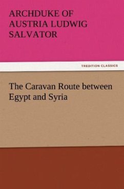 The Caravan Route between Egypt and Syria - Ludwig Salvator, Erzherzog von Österreich