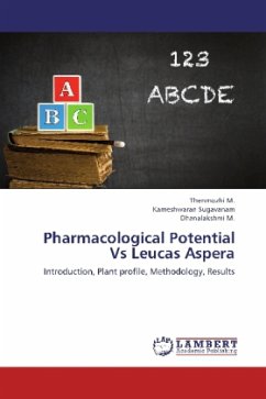 Pharmacological Potential Vs Leucas Aspera - M., Thenmozhi;Sugavanam, Kameshwaran;M., Dhanalakshmi