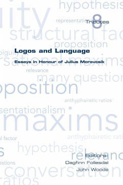 Logos and Language. Essays in Honour of Julius Moravcsik