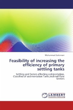 Feasibility of increasing the efficiency of primary settling tanks