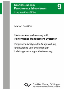 Unternehmenssteuerung mit Performance Management Systemen - Schläfke, Marten