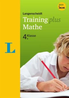 Cover Langenscheidt Training plus, Mathe 4. Klasse