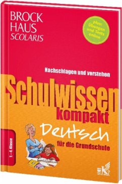 Cover Brockhaus Scolaris Schulwissen kompakt Deutsch für die Grundschule, 1.-4. Klasse