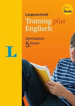 Cover Langenscheidt Training plus, Englisch 5. Klasse