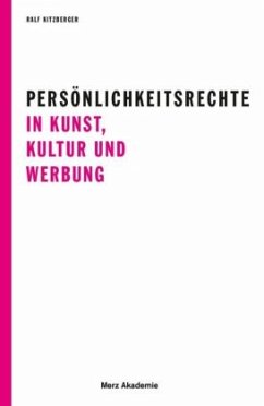 Cover Persönlichkeitsrechte in Kunst, Kultur und Werbung