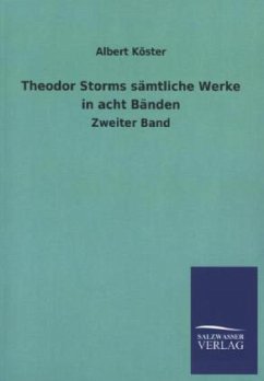 Cover Theodor Storms sämtliche Werke in acht Bänden