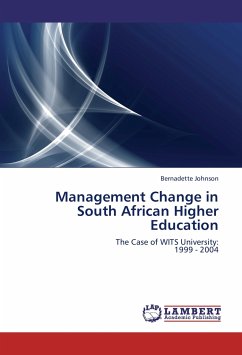 Management Change in South African Higher Education - Johnson, Bernadette