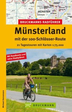 Bruckmanns Radführer Münsterland mit der 100-Schlösser-Route - Hennemann, Michael