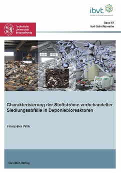 Charakterisierung von Stoffströmen vorbehandelter Siedlungsabfälle in Deponiebioreaktoren - Wilk, Franziska