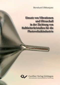 Einsatz von Vibrationen und Ultraschall in der Züchtung von Halbleiterkristallen für die Photovoltaikindustrie - Ubbenjans, Bernhard