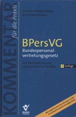 BPersVG - Bundespersonalvertretungsgesetz, Kommentar