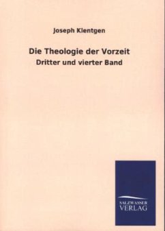 Cover Die Theologie der Vorzeit