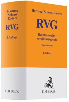Cover RVG, Rechtsanwaltsvergütungsgesetz, Kommentar