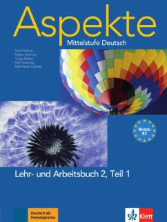 Lehr- und Arbeitsbuch, m. 2 Audio-CDs / Aspekte - Mittelstufe Deutsch 2, Tl.1 - Mayr-Sieber, Tanja;Schmitz, Helen