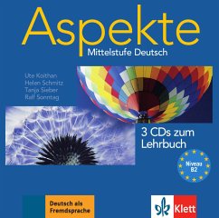 3 Audio-CDs zum Lehrbuch / Aspekte - Mittelstufe Deutsch 2 - Mayr-Sieber, Tanja;Schmitz, Helen