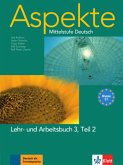 Lehr- und Arbeitsbuch, m. 2 Audio-CDs / Aspekte - Mittelstufe Deutsch 3, Tl.2