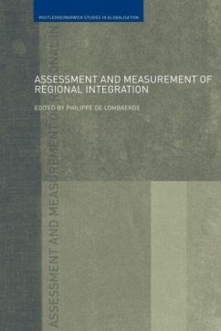 Assessment and Measurement of Regional Integration