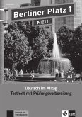 Berliner Platz 1 NEU - Testheft mit Prüfungsvorbereitung 1 mit Audio-CD