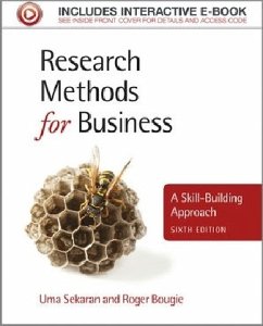 Research Methods for Business - Sekaran, Uma; Bougie, Roger Research Methods for Business - Sekaran, Uma; Bougie, Roger