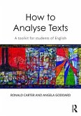 How to Analyse Texts